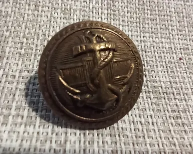 фото Пуговица латунная моряка ВМС Польши