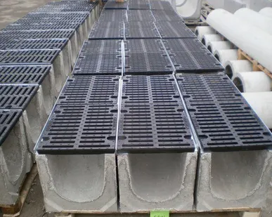 фото Лоток водоотводный (высокопрочный чугун с шаровидным графитом) 745х125х125