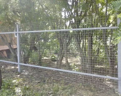 фото Заборы из сетки