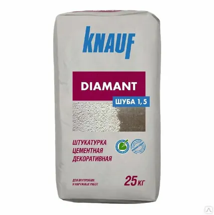 Фото №0 Штукатурка декоративная Шуба 1,5