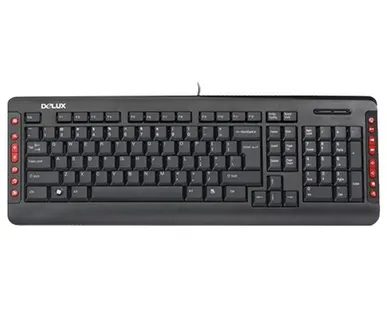 фото Клавиатура Delux K5015 Black USB