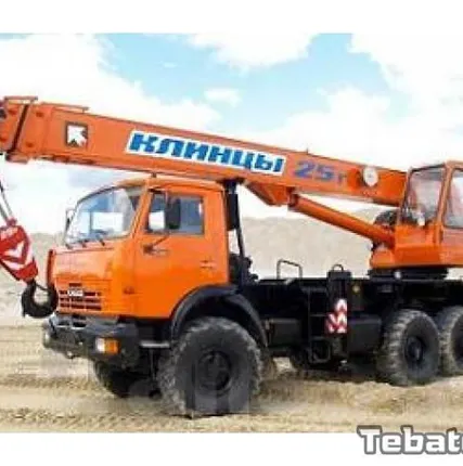 Фото №0 Аренда автокрана 25т со стрелой 28м (21,7м+8м гусёк)