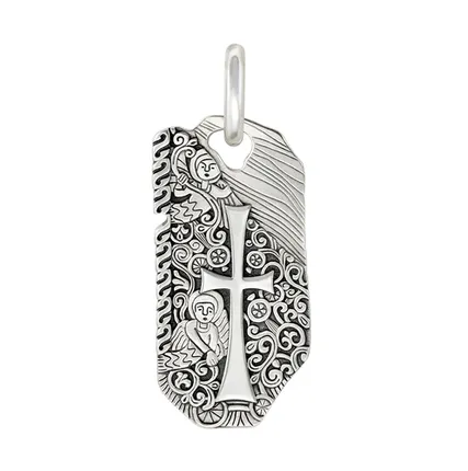 Фото №0 София 984 Подвеска "Господь просвещение мое...", серебро 925°