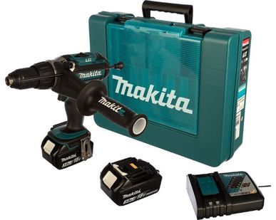 фото Аккумуляторная ударная дрель-шуруповерт Makita DHP451RFE