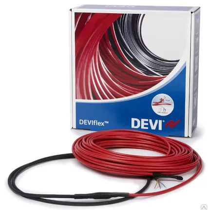 Фото №0 Нагревательный кабель двухжильный Deviflex 10T 10м (DTIP-10) 140F1219
