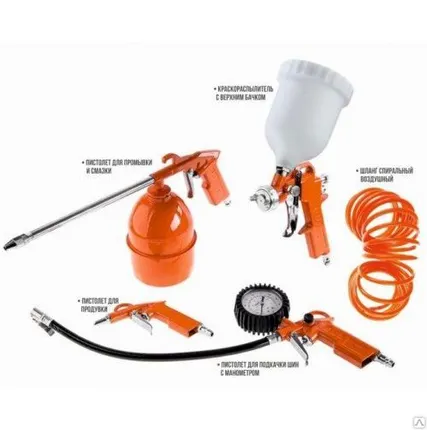 Фото №0 Набор пневмоинструмента P.I.T 5 PTS10-D