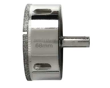 фото Коронка по плитке для подрозетников 68 мм алмазная Smartbuy