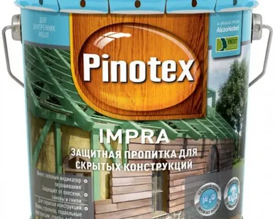 фото PINOTEX IMPRA АНТИСЕПТИЧЕСКИЙ СОСТАВ НА ВОДНОЙ ОСНОВЕ ГЛУБОКОГО ПРОНИКНОВЕНИЯ Пинотекс