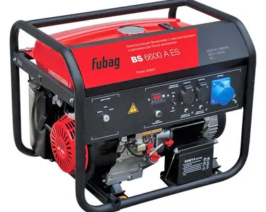 фото Бензиновая электростанция Fubag BS 6600 A ES