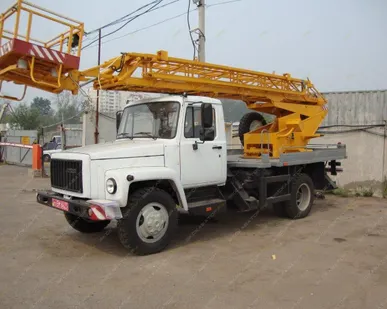 фото Аренда автовышки (автогидроподъемника) ГАЗ 3309 Т17 телескопический, Нижний Новгород