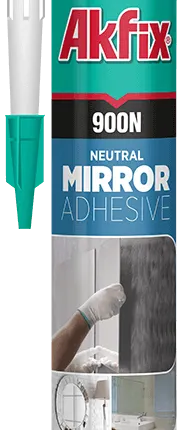 Фото №0 Силикон клей для зеркал 280 мл Прозрачный Akfix 900N