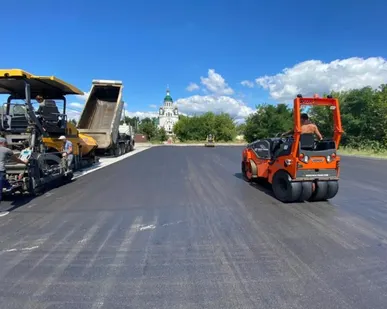 фото Асфальтирование дорожек в Санкт-Петербурге