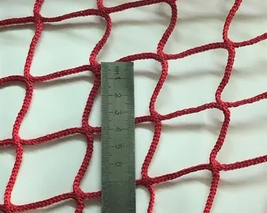 фото Сетка заградительная 40*40мм д.3,0мм Красный