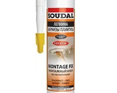 фото Жидкие гвозди MONTAGE FIX Soudal вод/осн 12x300мл, 120066