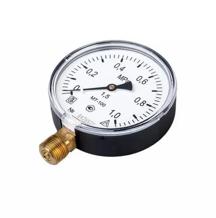 Фото №0 Манометр радиальный МТ - 100 0-1,0 МПа M 20 x1,5 Багория