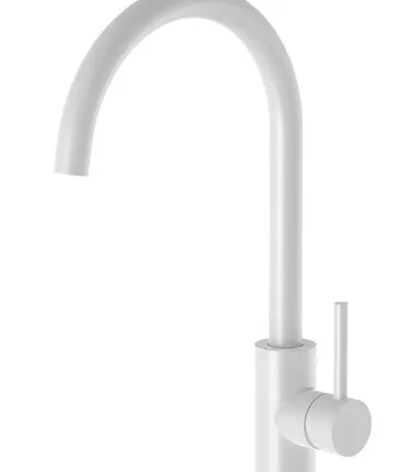 Фото №0 Смеситель для кухни Santek Риф WH5A41025B001 белый