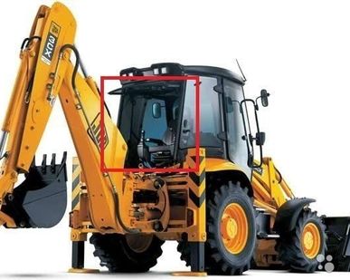 фото Стекло заднее для JCB 3СХ-4СХ