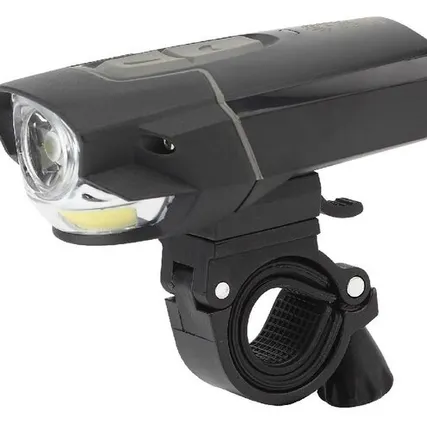 Фото №0 Велосипедный фонарь светодиодный ЭРА VA-901 аккумуляторный передний usb черный