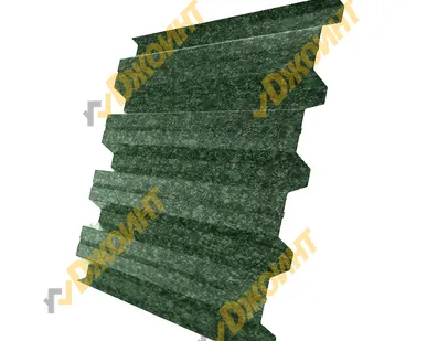 фото Профнастил Н-60 0,5 MATGRANIT LUX RAL 6005 зеленый мох