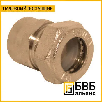 Фото №0 Соединение муфта SF25-3/4 труба-внутренняя резьба