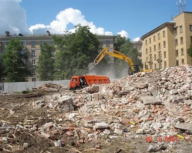 фото Вывоз строительного мусора