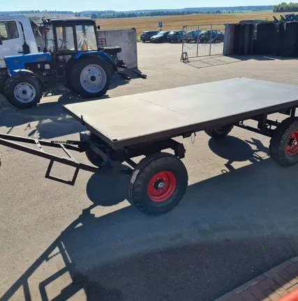 Фото №1 Шасси прицепа не самосвальное с полом ПТ-4