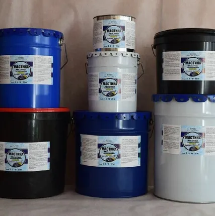 Фото №0 Мастика резинобитумная ХозДвор МРБ, 20 кг