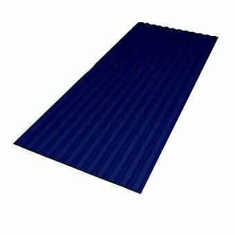 Фото №0 Профилированный лист С-8х1150 (ПЭ01-5002-0,45 ТУ) 2м ультрамарин