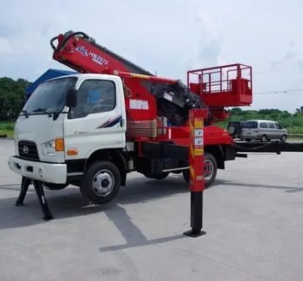 Фото №0 Аренда Автовышки Hyundai - Тройная люлька 6