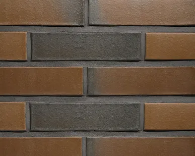 фото Кирпич Terca Terra flame редуцированный гладкий облицовочный, 250*85*65 мм