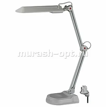 Фото №0 Светильник настольный "Эра" 11W G23 серый (1)