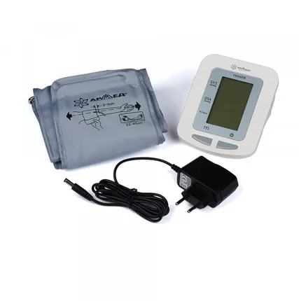 Фото №6 Прибор для измерения артериального давления и частоты пульса электронный (тонометр) «Armed» YE-660B (с речевым выходом, с адаптером)