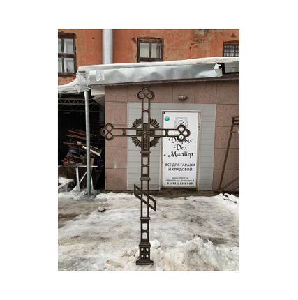 Фото №4 Крест на могилу (артикул К-14) односторонний