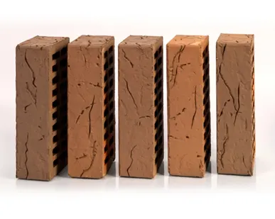 фото Кирпич лицевой керамический Флеш «Coral» пустотелый одинарный