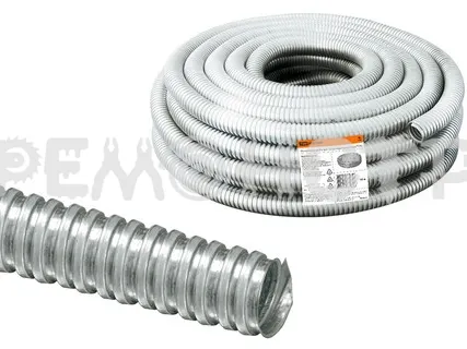 Фото №0 Металлорукав РЗ-Ц-Х 15 (50м) TDM (50) П зз