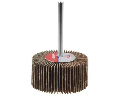 фото Круг шлифовал ЗУБР веерный лепест, на шпильке, Р180, 30х60мм Круг шлифовал