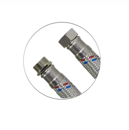 Фото №0 Гибкий шланг ГИГАНТ 60 см прямой 1" н.р.-в.р. TIM