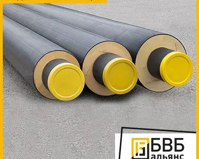 фото Труба ППУ изоляция 32х3 мм ППУ-ОЦ-ОДК для надземной прокладки