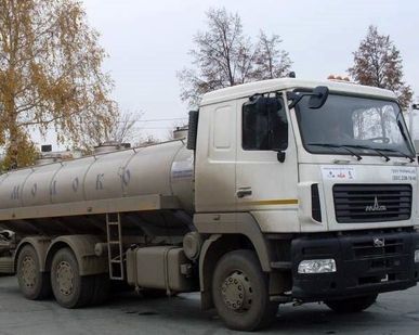 фото Молоковоз МАЗ 6312В5 цистерна 12м3