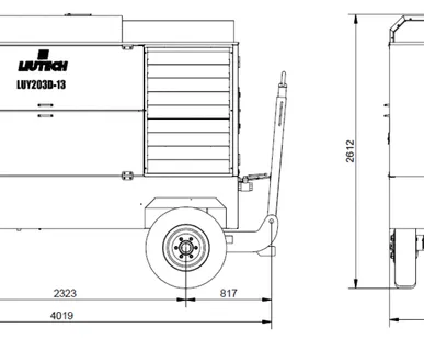 фото Электрический передвижной компрессор CPS 950 Е Chicago Pneumatic