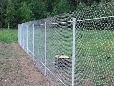фото Заборы из сетки Рабицы