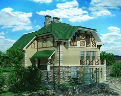 фото Композитная черепица LUXARD Classic Панель абсент