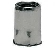 Фото №0 Заклепка резьбовая (Заклепка-гайка) М6 1/2 HEX-UB-A2 нерж. сталь