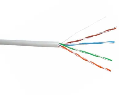 фото Витая пара QTECH UTP 4PR. 24AWG Cat 5e. CU. INDOOR. LSZH. Gray (305м)