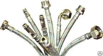 фото Гибкая подводка к смесителю нерж. 40 см ТР