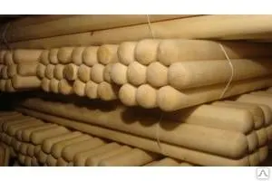 Фото №0 Черенок для лопат 1 сорт диметр 40 мм, естетственной влажности