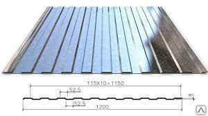Фото №0 Профнастил оцинкованный С8-1200/1150 0,35мм