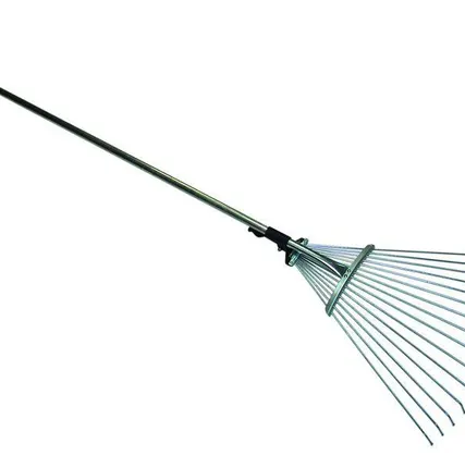 Фото №0 Грабли веерные раздвижные с метал ручкой