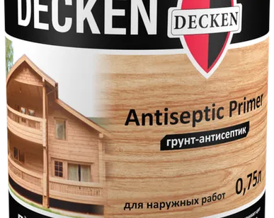фото Грунт-антисептик Decken Antiseptic Primer 0,75 л