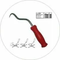 Фото №0 Крючок для вязки композитной арматуры